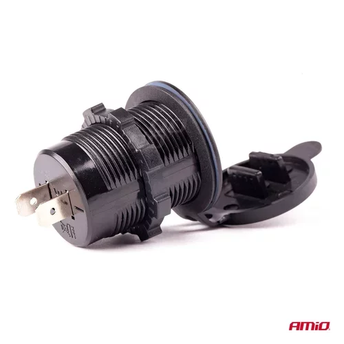 Nabíjačka 2x USB 12/24V MOD-05 /AMiO/ - obr. 1