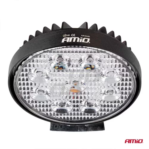 Pracovné LED svetlo AWL06 9 LED FLOOD 9-36V /AMiO/ - obr. 5