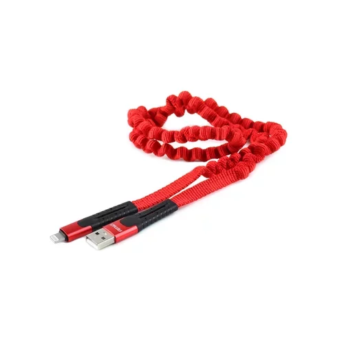 Pružinový kábel USB Apple lightning 1.2m FullLINK UC-13 /AMiO/ - obr. 3
