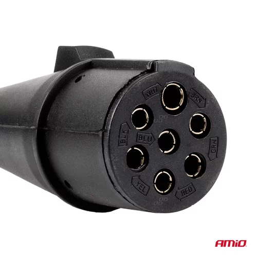 Špirálový kábel TIR 2x 7 PIN typ N 5m 24V AMIO-04380 - obr. 3
