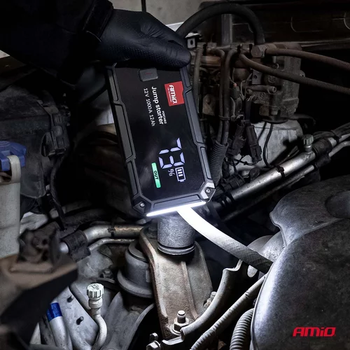 Štartovacie zariadenie 3in1 12V 12Ah 1000A PRO /AMiO/ - obr. 3