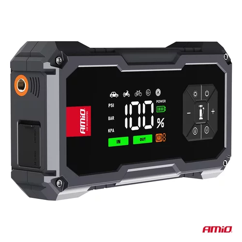 Štartovacie zariadenie 4in1 12V 7,2Ah 600A PRO AMiO-04674 - obr. 6