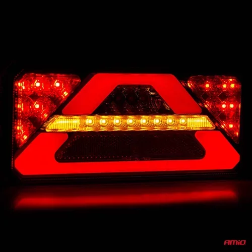 Svetlo zadné združené LED dynamické ĽAVÉ RCL-02-L /AMiO/ - obr. 7