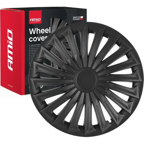 Puklice 16" JOY BLACK MAT sada 4ks AMiO