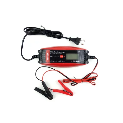 Digitálna nabíjačka auto/moto 6V/12V - 2A/4A - DVL DBC-4A 02088 /AMiO/ - obr. 2