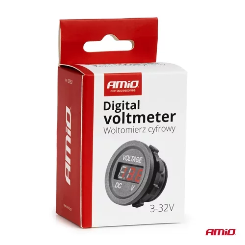 Digitálny voltmeter 3-32V MOD-02 /AMiO/ - obr. 4
