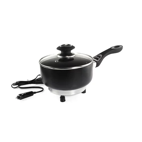 Elektrický hrniec s pokrievkou do auta 18cm x 8cm 250W 24V AMiO-02535