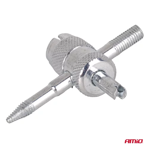 Kľúč na ventily 04471 závitník, skrutkovač a kalibrátor 4v1 /AMiO/ - obr. 3