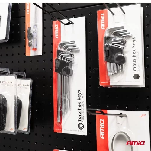 Kľúče TORX dlhé 230mm 9 ks TKL /AMiO/ - obr. 5