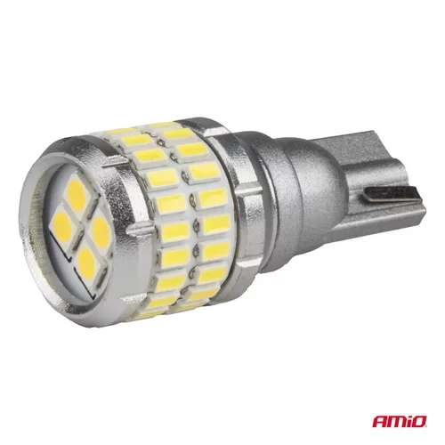 LED žiarovky CANBUS T15 W16W 48SMD 4SMD 3014 3030 Biela 12V 24V AMiO-04261 - obr. 2