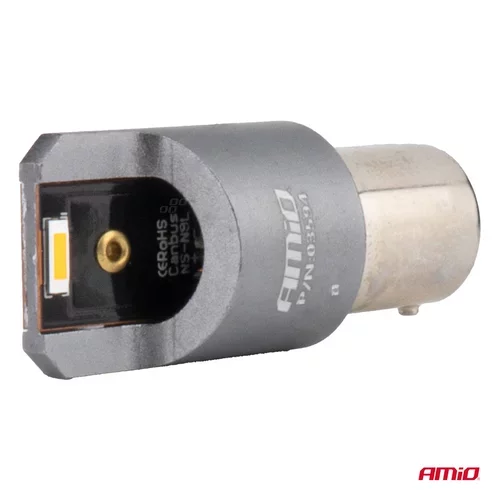 LED žiarovky FULL CANBUS PRO PY21W 2x1860 SMD amber 12V 24V AMIO-03594 - obr. 2