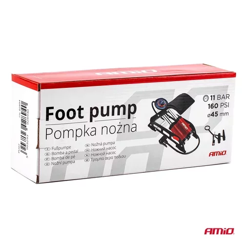 Nožná pumpa HQ 2xO45mm PU07 /AMiO/ - obr. 7