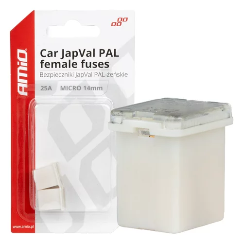 Poistky JAPVAL PAL samica 25A AMIO-03452