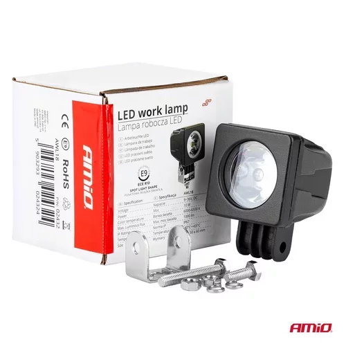 Pracovné LED svetlo AWL18 1LED HP SPOT 9-36V /AMiO/ - obr. 8