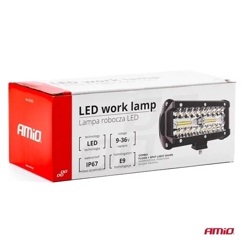 Pracovné LED svetlo AWL19 40LED COMBO 9-36V /AMiO/ - obr. 10