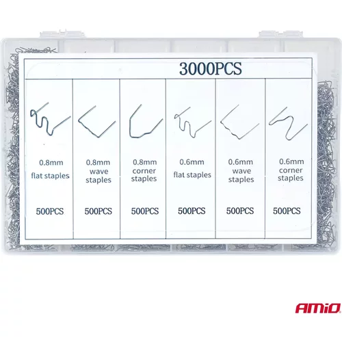 Sada spon na plast 3000 ks AMiO-04743 - obr. 2
