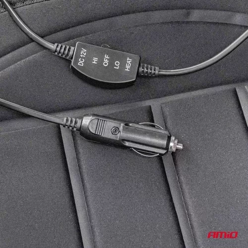 Vyhrievacia podložka autosedačky 12V AMiO-03624 - obr. 2