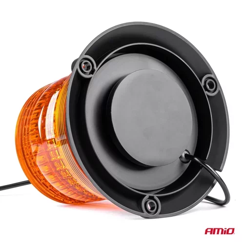 LED maják R10 12V 24V W14M AMIO-01503 - obr. 2