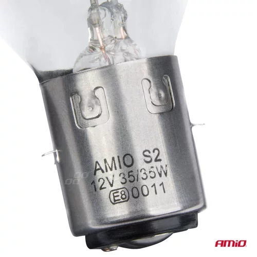Halogénové žiarovky S2 12V 35/35W BA20d 1ks /AMiO/ - obr. 2