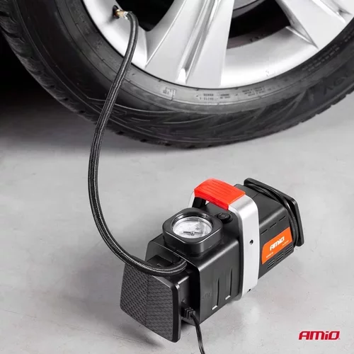 Kompresor do auta 12V/230V, Acomp-02 /AMiO/ - obr. 9