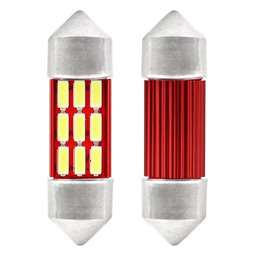LED žiarovky CANBUS 4014 12SMD Festoon C5W C10W C3W 31mm White 12V/24V AMIO