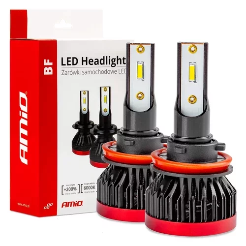 LED žiarovky hlavného svietenia H8/H9/H11/H16 BF séria /AMiO/