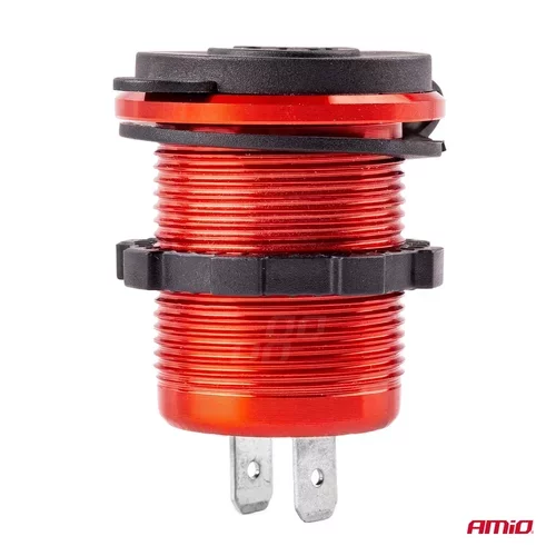 Nabíjačka 2x USB 12/24V MOD-10 /AMiO/ - obr. 2