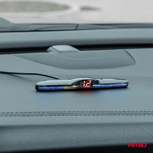 Parkovací asistent MAX LED 4-senzorové biele /AMiO/ - obr. 1