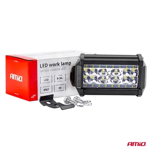 Pracovné LED svetlo AWL09 28 LED FLOOD 9-36V /AMiO/ - obr. 9