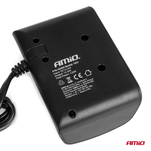 Predlžovacia zásuvka 12/24V 120W 80cm AMiO-04359 - obr. 3