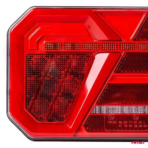 Svetlo zadné združené LED dynamické ĽAVÉ RCL-04-L /AMiO/ - obr. 3