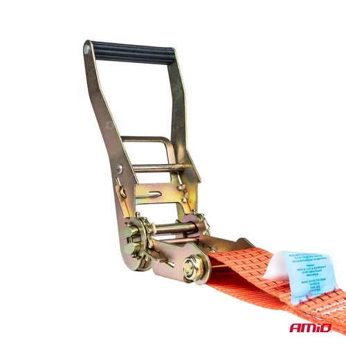 Upínací popruh s račňou 5000kg 50mm 10m /AMiO/ - obr. 1
