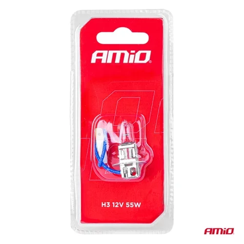 Halogénová žiarovka H3 12V/55W 1ks blister /AMiO/ - obr. 3