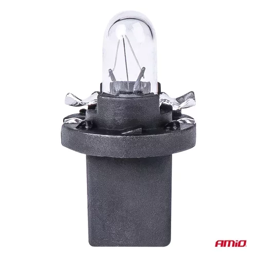 Halogénové žiarovky T5 B8.5D 12V 8.5W BAX1.2W white 10ks /AMiO/ - obr. 1