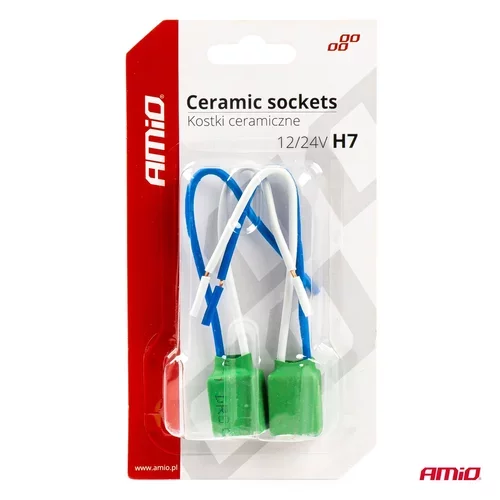 Keramické pätice 2 ks H7 /AMiO/ - obr. 2