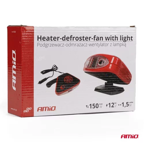 Ohrievač, ventilátor 12V /AMiO/ - obr. 5