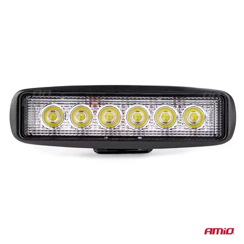 LED pracovné svetlo AWL01 6 LED FLAT 9-60V AMiO-01612 - obr. 2