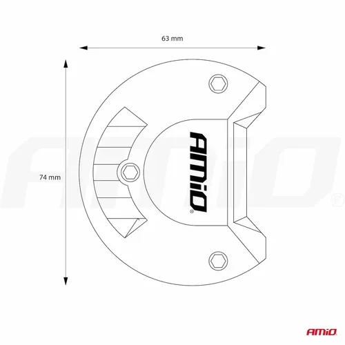 Pracovné LED svetlo AWL19 40LED COMBO 9-36V /AMiO/ - obr. 11