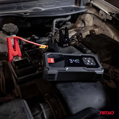 Štartovacie zariadenie 4in1 12V 7,2Ah 600A PRO AMiO-04674 - obr. 1