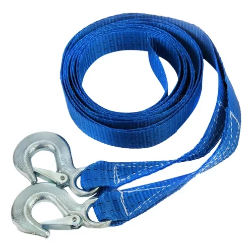 Ťažný popruh 2500kg, 35mm, 4m zakončenie hák+hák /AMiO/