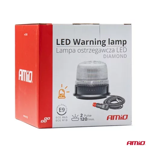 LED výstražný maják 24 LED W25M 12/24V AMiO-03340 - obr. 6