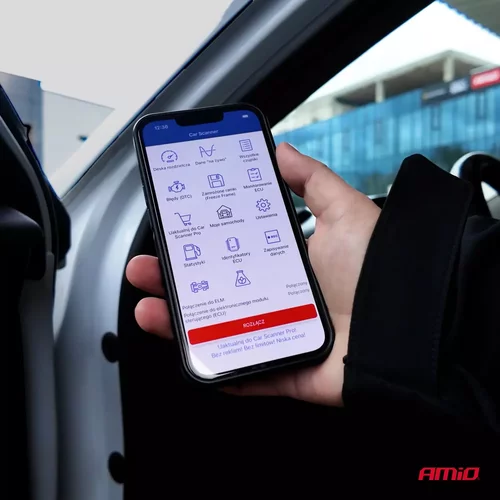 Diagnostický skener OBD2 BT XL /AMiO/ - obr. 2