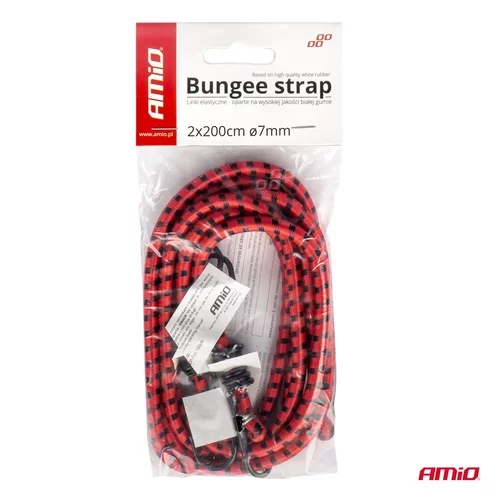 Gumové lano 2x200cm o7mm BSTRAP-06 AMiO-01151 - obr. 3