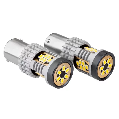 LED žiarovky CANBUS 3020 24SMD 1156 BA15S P21W R10W R5W White 12V/24V /AMiO/ - obr. 2