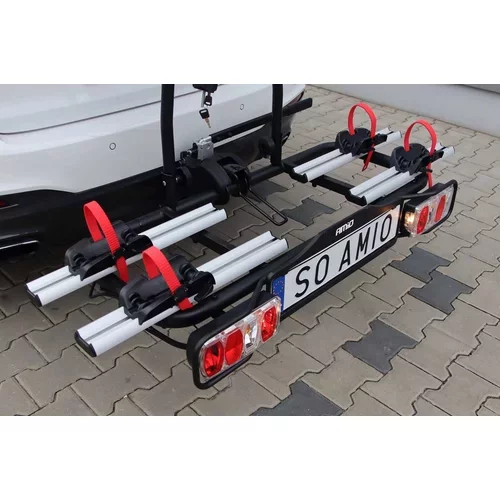 Nosič na bicykle na ťažné zariadenie auta E-Bike TBC-02/2 /AMiO/ - obr. 9