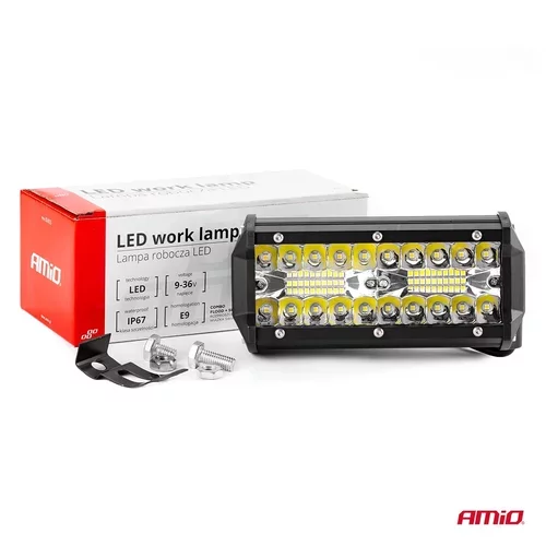 Pracovné LED svetlo AWL19 40LED COMBO 9-36V /AMiO/ - obr. 9