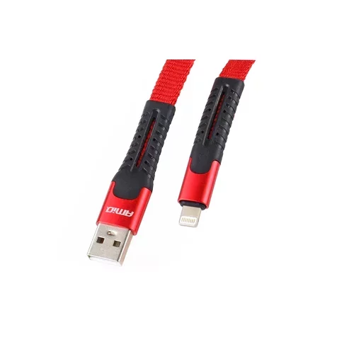 Pružinový kábel USB Apple lightning 1.2m FullLINK UC-13 /AMiO/ - obr. 1