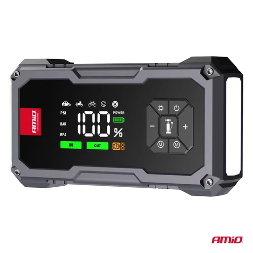 Štartovacie zariadenie 4in1 12V 7,2Ah 600A PRO AMiO-04674 - obr. 5
