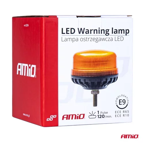 Výstražný maják W03SB na jednu skrutku R65 R10 36LED 12/24 V IP56 /AMiO/ - obr. 5