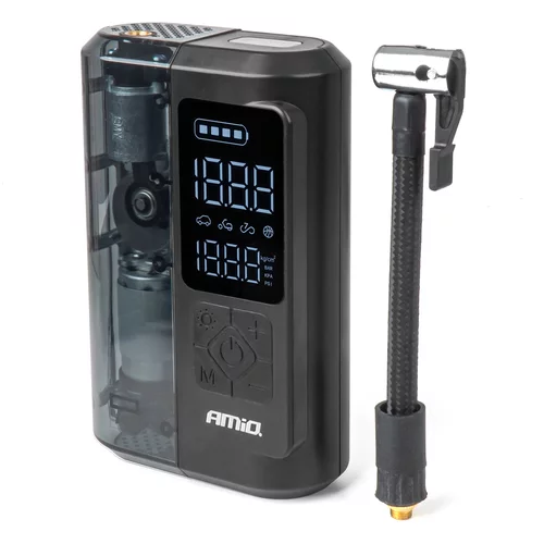 Bezdrôtový vzduchový kompresor LED USB-C 40W AMiO-04378